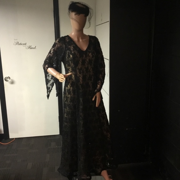 SETA. DIVINE CUSTOM MADE DRESS SATIN LINER / SLIP. OOAK. VALUABLE $3000 new💃💃 - Picture 4 of 12